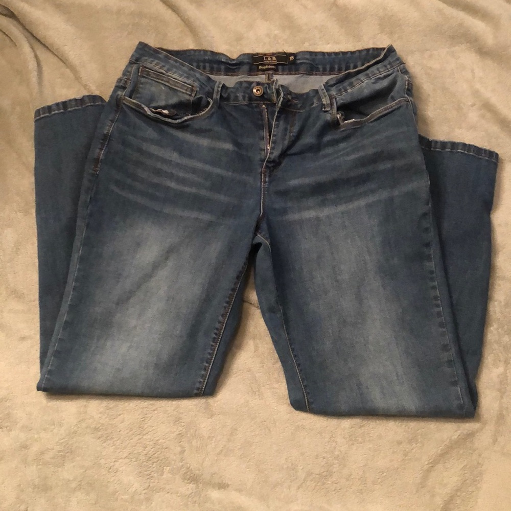 Lucky & Blessed Boyfriend Jeans